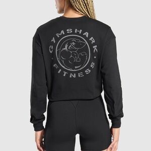 Women’s Gymshark Oversized Legacy Long Sleeve TShirt XXL